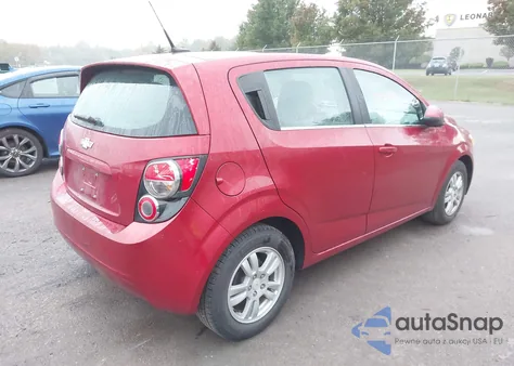 2012 Chevrolet Sonic 2Lt из США, поврежденный, VIN 1G1JC6SH2C4122561